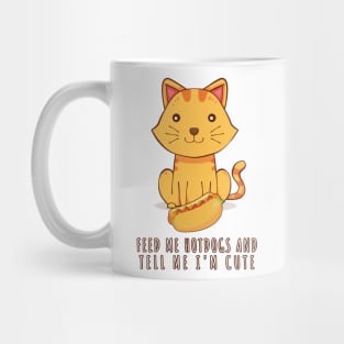 Cat Hotdog Mug